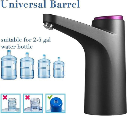 Rechargeable 1-Tap Automatic Water Dispenser for 20L Bottles