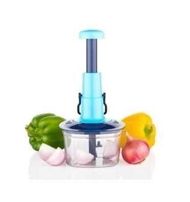 Manual Push Vegetable & Garlic Chopper – Chop in Seconds, Zero Tears!