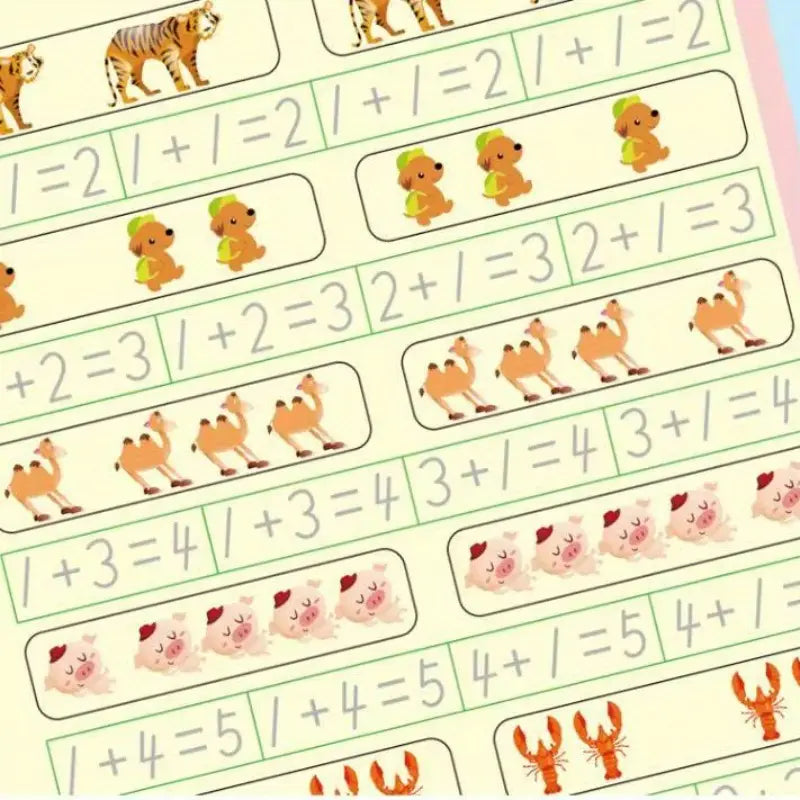 Sank Magic Practice Copybook Set of 4 + FREE 3 Learning Bonuses (Guide + Worksheets + Certificate)